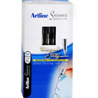 NEW Artline Smoove Ballpoint Pens 1.0mm Medium Black Box 50