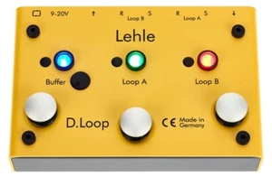 Lehle D.LOOP SGOS Programmable Double Looper True Bypass Switcher Box D - Picture 1 of 4