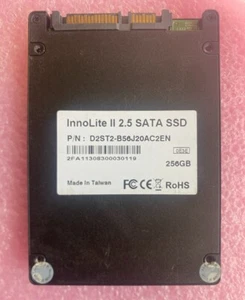 Innodisk InnoLite II 256GB 2.5" SATA SSD D2ST2-B56J20AC2EN Flash in Disk SSD - Picture 1 of 2