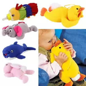 Feeding Bottles Bag Duck Milk Bottle Pouch Cover Toys Kawaii Plush Rabbit Baby F - Picture 1 of 11