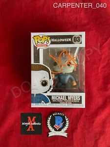 John Carpenter signed Halloween Michael Myers Funko Pop #03 Beckett horror - Picture 1 of 4