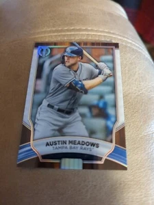 2022 Topps Tribute #34 Austin Meadows - Tampa Bay Rays 🔵 - Picture 1 of 2