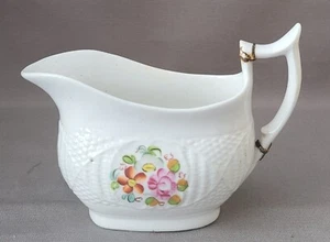 NEW HALL BASKET WEAVE PATTERN 1897 CREAMER 1818-25 PAT PRELLER COLLECTION - Picture 1 of 9