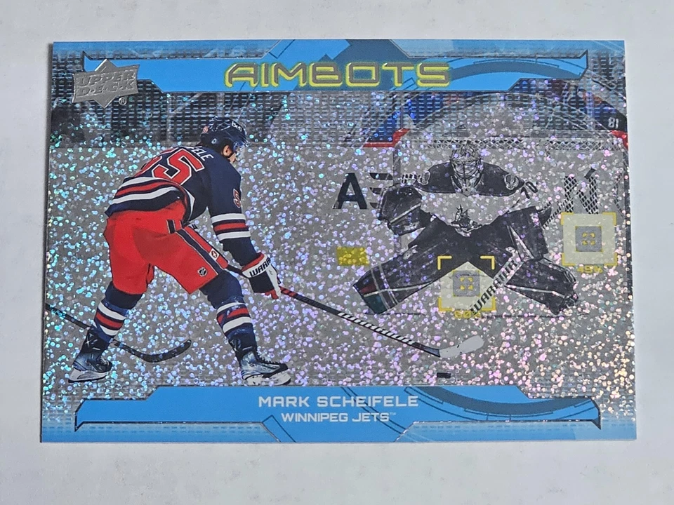 Mark Scheifele 2024-25 Upper Deck Series 1 Aimbot Speckle #AB-15 Odds 1:48 - Image 1 of 1