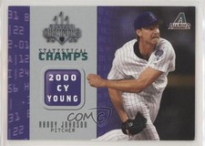 2003 Donruss Champions Statistical Champs Randy Johnson #SC-16 HOF