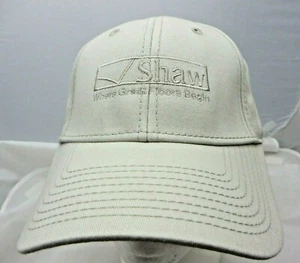 Shaw baseball cap hat adjustable v tan great floors - Picture 1 of 3