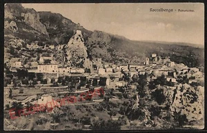 ag2532 - CARTOLINA D'EPOCA - Grosseto Provincia - Roccalbegna   1914 - Picture 1 of 1