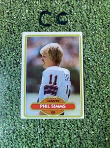 1980 Topps Phil Simms #225 Football Card - Picture 1 of 6