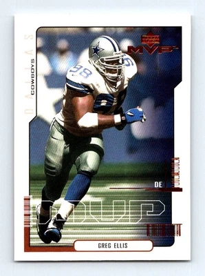#49 2000 Upper Deck MVP Greg Ellis Cowboys - Image 1 of 2