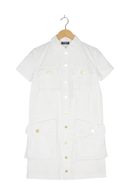 Dsquared2 Kleid Gr. EU 176 Weiß Mädchen Neu - Bild 1 von 4