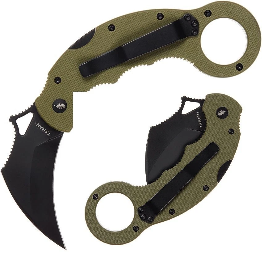 High Desert Blade Works TARANI Folding Knife 2¾" D2 Tool Steel Blade G10 Handle - Image 1 of 3