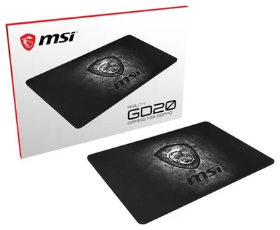 MSI AGILITY GD20 Gaming Mouse Pad Ultra-Smooth & Low-friction Surface - Image 1 of 4