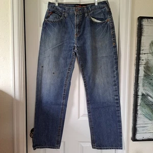 Ariat FR Work Jeans Men’s 35x34 Fire Resistant M3 Loose Straight Cowboy Denim - Picture 1 of 11