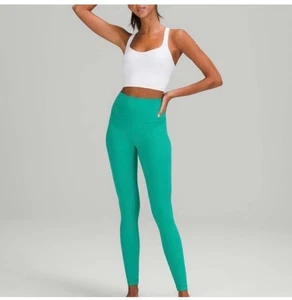 Lululemon Athletica Align High-Rise Pant 28" Maldives Green Women’s Size 6 - Picture 1 of 7