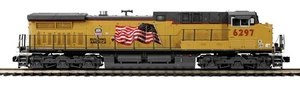 MTH 20-21735-1 O Premier AC4400cw w/PS 3.0 (Hi-Rail) Union Pacific #6297 - Picture 1 of 1