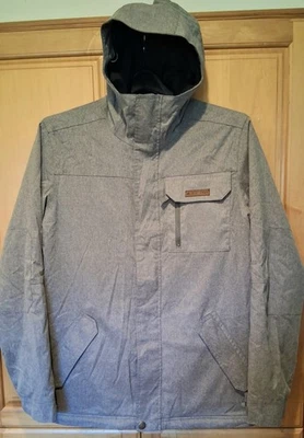 CHAQUETA CON CAPUCHA BURTON ESQUÍ/SNOWBOARD PARA HOMBRE DRY RIDE GRIS TALLA (M) #O Foto 1 de 4