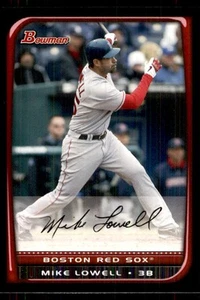 2008 Bowman Mike Lowell Boston Red Sox #121 - Picture 1 of 2