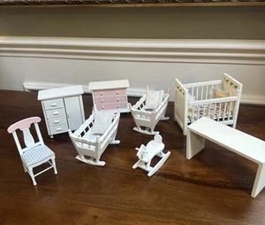 Nursery Set For Dolls House - Picture 1 of 5