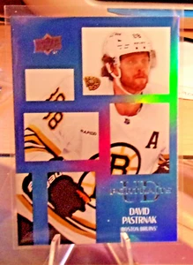 2024-25 UD Series 1 - UD Portraits - David Pastrnak - Boston Bruins #P-4 - Picture 1 of 1