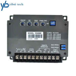 Controlador de velocidad del motor regulador generador eléctrico universal EG2000 2 piezas - Imagen 1 de 8