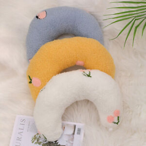 Cute Cat Pillow Sleeping Improve Pet Calming Toy Washable Small Animals Headrest
