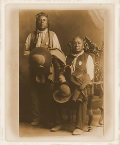 Native American Indian Police So. Dakota Vintage old photo 8X10 Rare - Picture 1 of 1