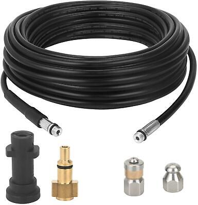 Pressure Washer Drain Pipe Hose Cleaning Kit For Karcher K2-K7 Series • 47.99£