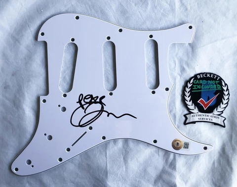 Tim Reynolds Signed Electric Pickguard Dave Matthews Band Beckett BAS COA Cover