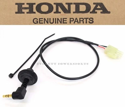 Cable auxiliar Gold Wing GL 1800 18-24 cable de audio auxiliar 3,5 mm genuino Honda #A116 Foto 1 de 4