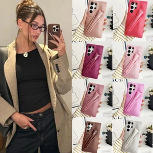 Funda de teléfono con lápiz labial hágalo usted mismo de silicona suave para Samsung Galaxy S24 S25 Ultra S23 Plus - Imagen 1 de 33