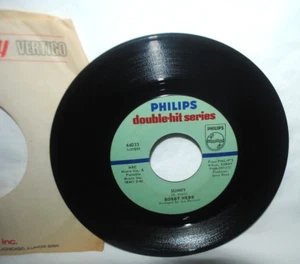 Bobby Hebb SUNNY / A SATISFIED MIND, 45 rpm record, EX, Philips Double Hit 44033 - Picture 1 of 2