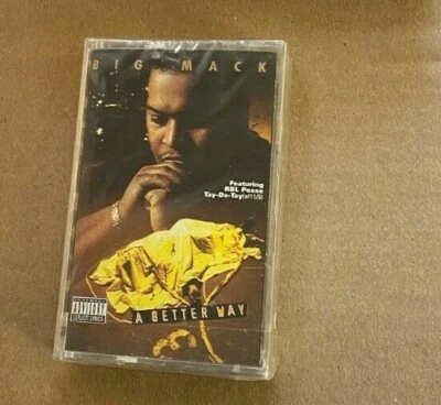 Big Mack A Better Way Cassette tape 1995 Fatt Sak Records new Factory Sealed - Image 1 of 2