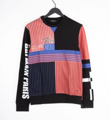 Original Balmain Crew Neck  Men Jumper Jumper Size S/M B067 - Image 1 of 4