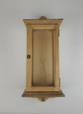 HM Enclosed Sconce Rustic Farmhouse Wood Wooden Decor w/ Door Magnetic Closure - Image 1 of 4
