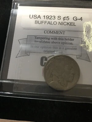 1923S  USA, Buffalo Nickel ¢5 Cent... - Image 1 of 4