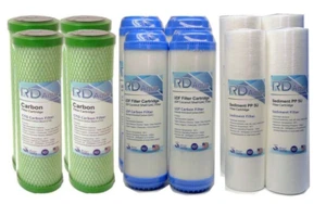 Reverse Osmosis RO Replacement 12 filters NSF Certified, 2 year or more - Picture 1 of 1