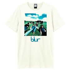 Amplified Unisex Adult Blur Leisure T-Shirt (XXL) (Vintage White)