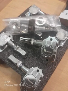 kluson Revolution Tuning Manchines Chrome - Picture 1 of 4