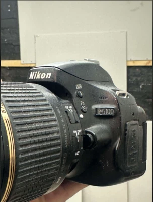 Nikon D5100 DSLR Camera [With Tamron 70-300m Digital Lens] - Image 1 of 4