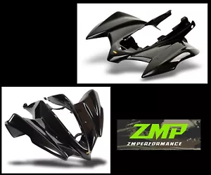 NEW KAWASAKI KFX450R 08-14 BLACK ONE PIECE FRONT AND ONE PIECE REAR FENDER - Bild 1 von 1
