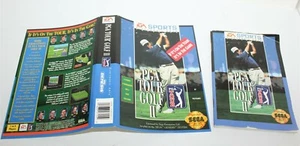 Sega Mega Drive PGA Tour Golf II Game Instruction Manual / Artwork 1992 - Picture 1 of 5