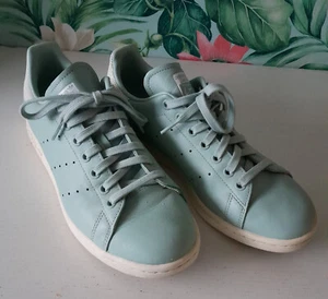 ADIDAS DAMEN SNEAKER STAN SMITH GR.40 MINT GRÜN - ECHT LEDER TURNSCHUHE - Bild 1 von 5