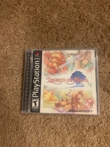 Legend of Mana (PlayStation 1 2000) PS1 komplett mit manueller Reg-Karte schwarzes Etikett - Bild 1 von 1