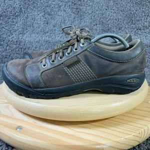 Keen Austin Zapato Impermeable Exterior Para Hombres Talla 11 Cuero Marrón Zapatilla Baja - Imagen 1 de 7