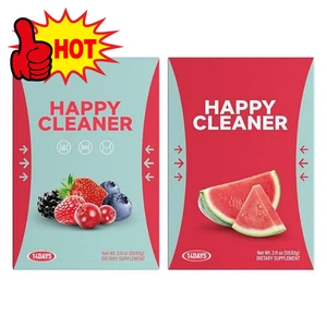 Watermelon Electrolyte Powder Blueberry Flavored Happy Cleansing -Powder - 14pcs - Picture 1 of 12