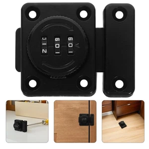 Password Cabinet Door Lock Keyless Combination Lock black NEW - Picture 1 of 5