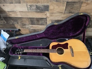 Gibson J-55 Acoustic Dreadnought Guitar Early 1970s Natural W/Original Hard Case - Picture 1 of 24