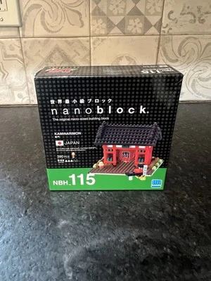 Nanoblock Kawada Japón Asakusa Kaminarimon NBH115 Nueva caja sellada Foto 1 de 4