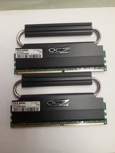 OCZ Reaper 4GB DDR2 PC2-8500 RAM OCZ2RPR10664GK Vintage 2gb X 2 - Picture 1 of 3