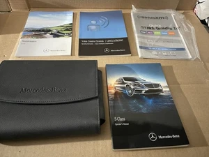 🚨 2014 Mercedes Benz S Class operators manual & portfolio 550 63 amg 4matic - Picture 1 of 9